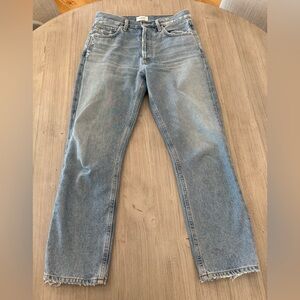 EUC Citizens of Humanity Charlotte Crop High Rise Straight Jeans